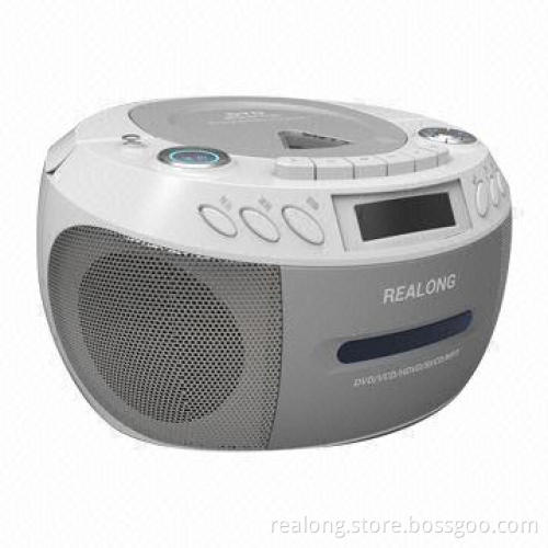 Portable CD player with cassette AM/FM radio